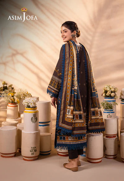 Asim Jofa | Printed Lawn | AJUB-18