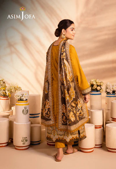 Asim Jofa | Printed Lawn | AJUB-06