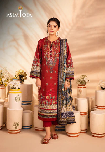 Asim Jofa | Printed Lawn | AJUB-02