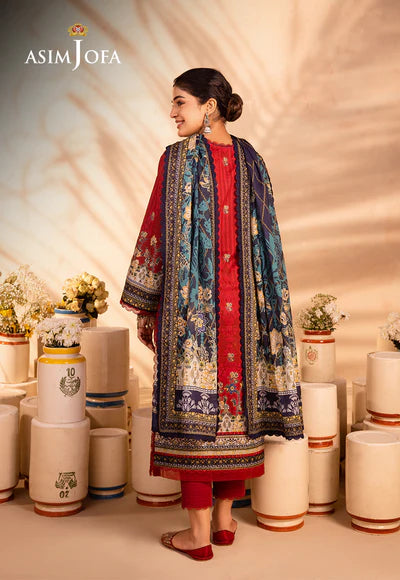 Asim Jofa | Printed Lawn | AJUB-02