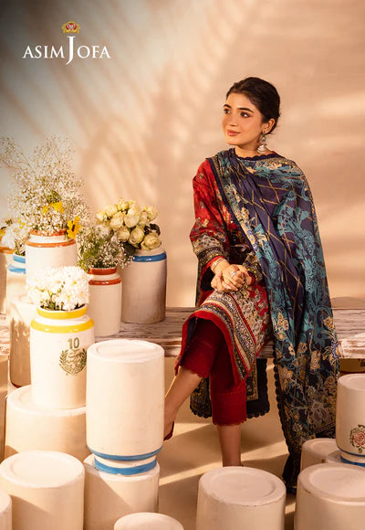 Asim Jofa | Printed Lawn | AJUB-02