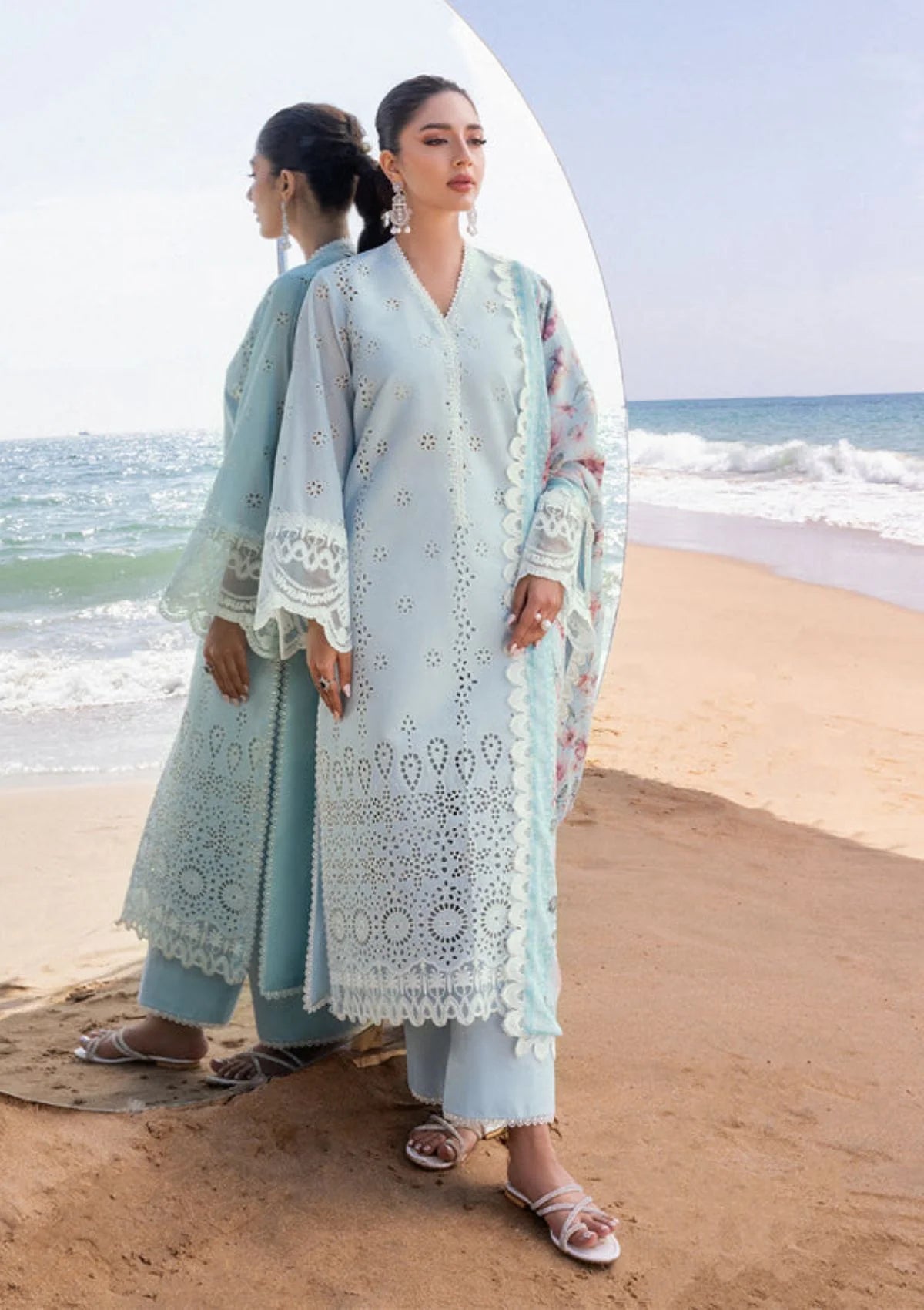 Zainab Chottani | Chikankari Lawn | Nora