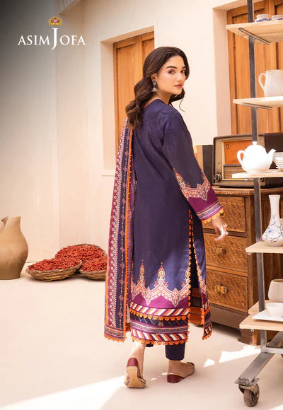 Asim Jofa | Printed Lawn | AJUB-09