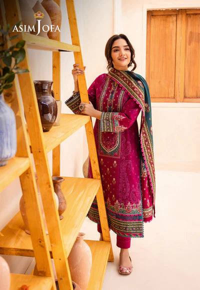 Asim Jofa | Printed Lawn | AJUB-05