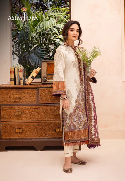 Asim Jofa | Printed Lawn | AJUB-11