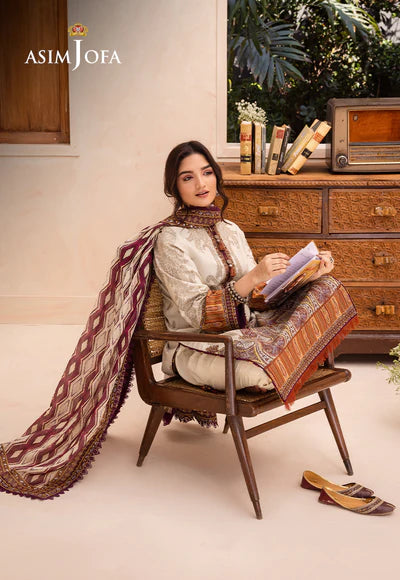 Asim Jofa | Printed Lawn | AJUB-11