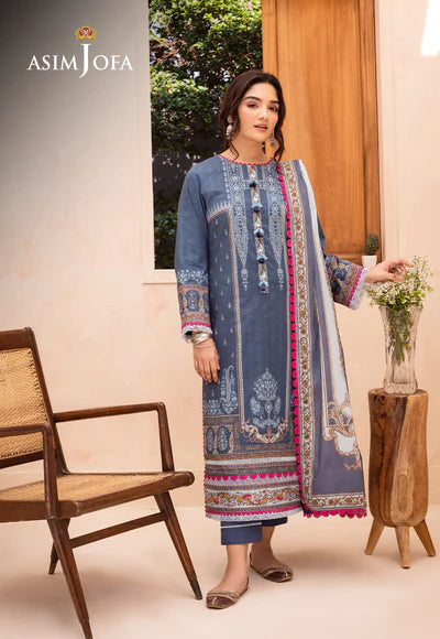 Asim Jofa | Printed Lawn | AJUB-14