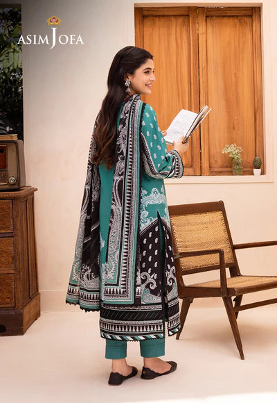 Asim Jofa | Printed Lawn | AJUB-03