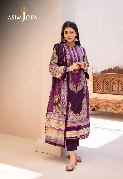 Asim Jofa | Printed Lawn | AJUB-10