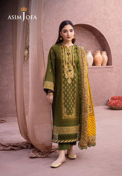 Asim Jofa | Printed Lawn | AJUB-01