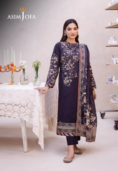 Asim Jofa | Printed Lawn | AJUB-08