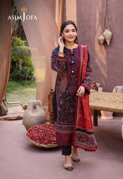 Asim Jofa | Printed Lawn | AJUB-12