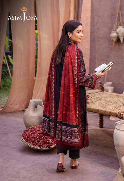 Asim Jofa | Printed Lawn | AJUB-12