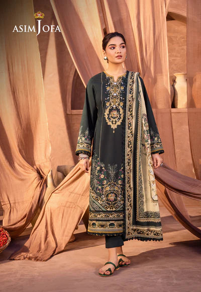 Asim Jofa | Printed Lawn | AJUB-13