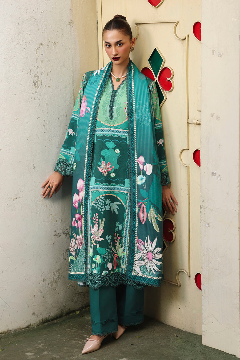 Qalamkar | Q Print winter | QW-08 (B) ANIKA