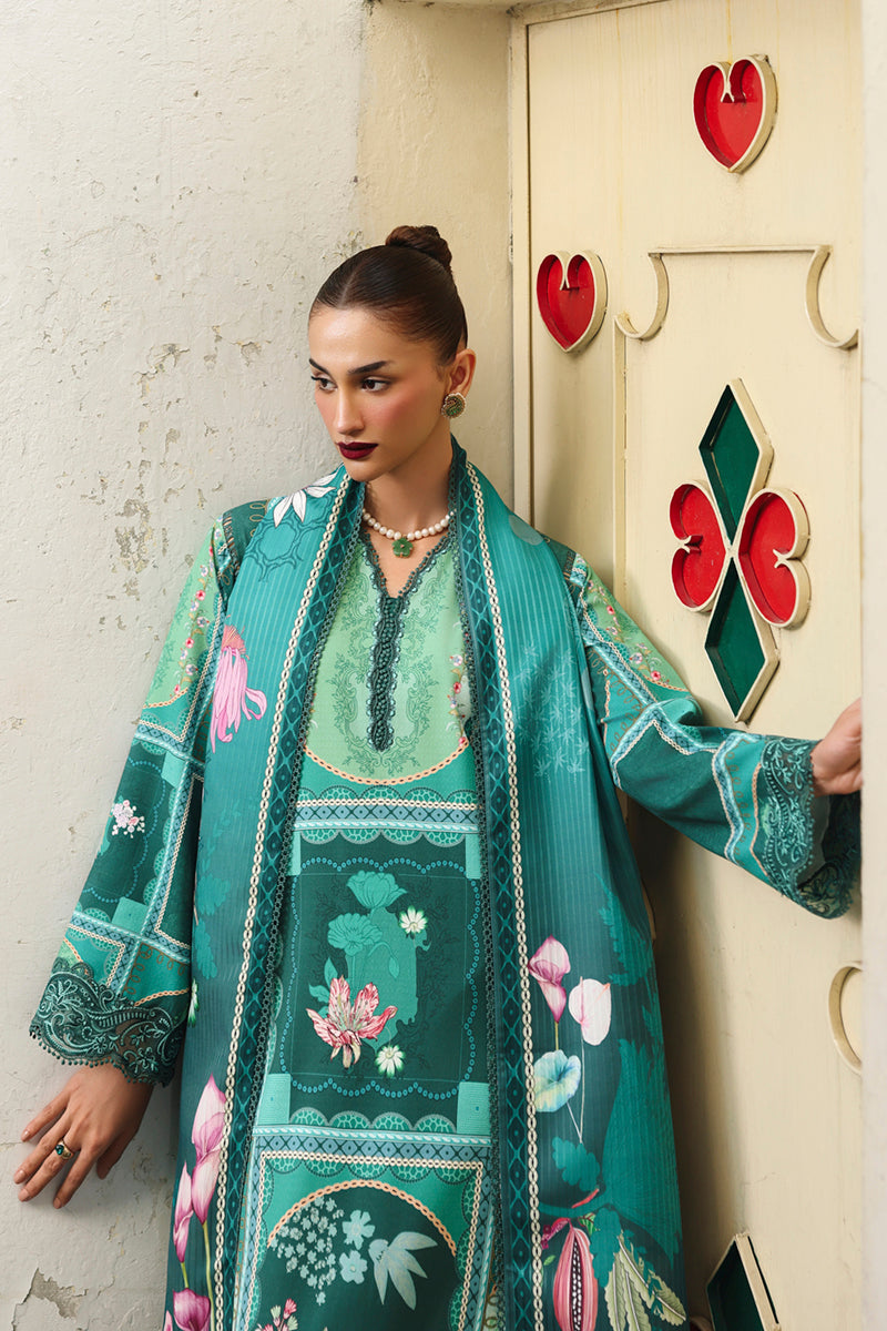 Qalamkar | Q Print winter | QW-08 (B) ANIKA