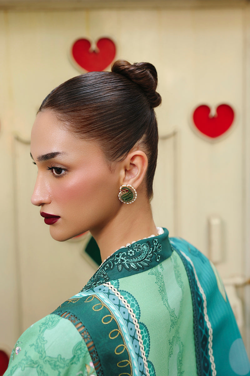 Qalamkar | Q Print winter | QW-08 (B) ANIKA