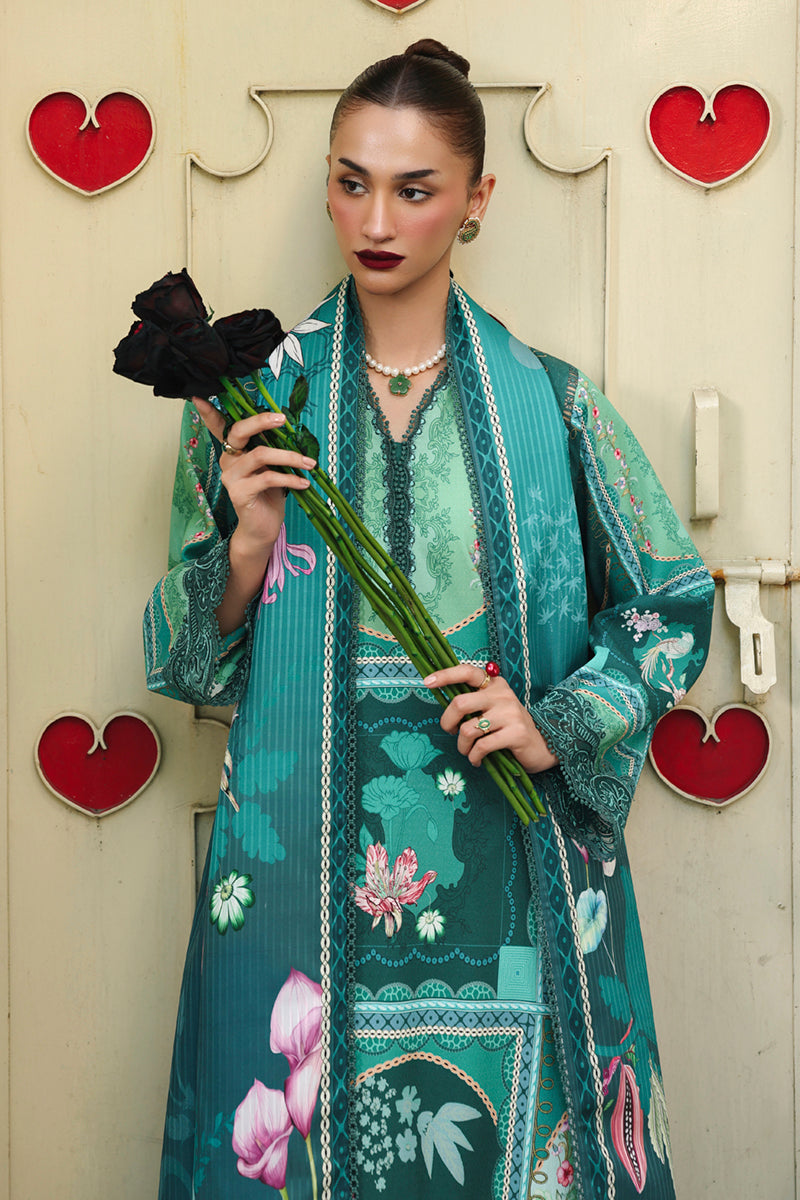 Qalamkar | Q Print winter | QW-08 (B) ANIKA
