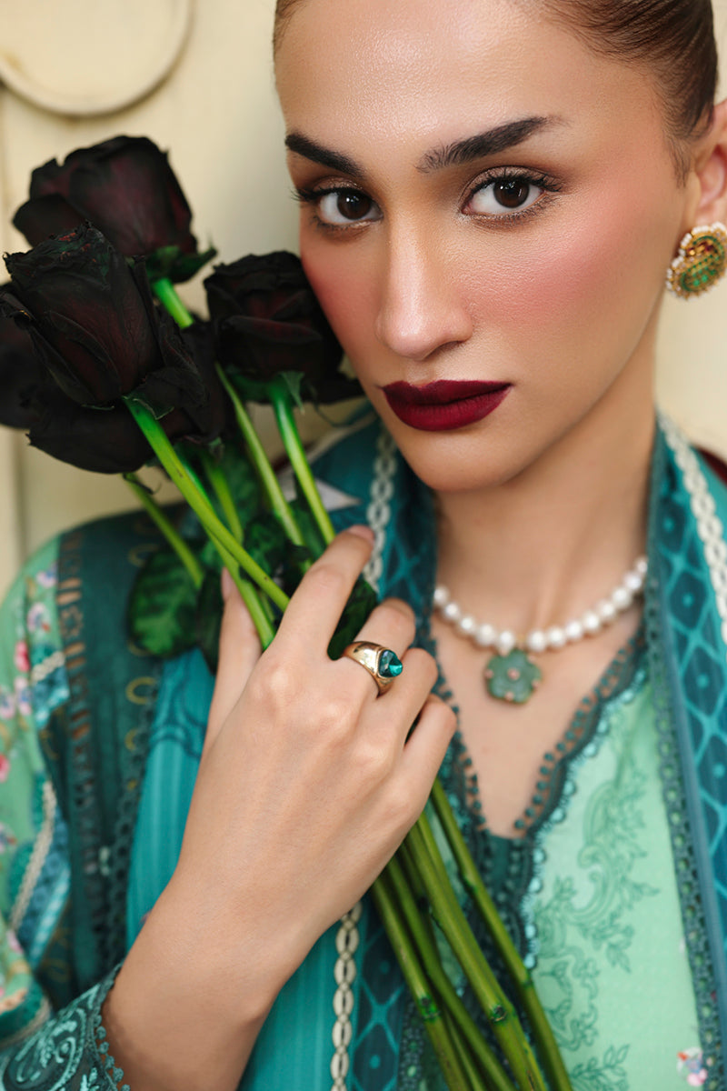 Qalamkar | Q Print winter | QW-08 (B) ANIKA