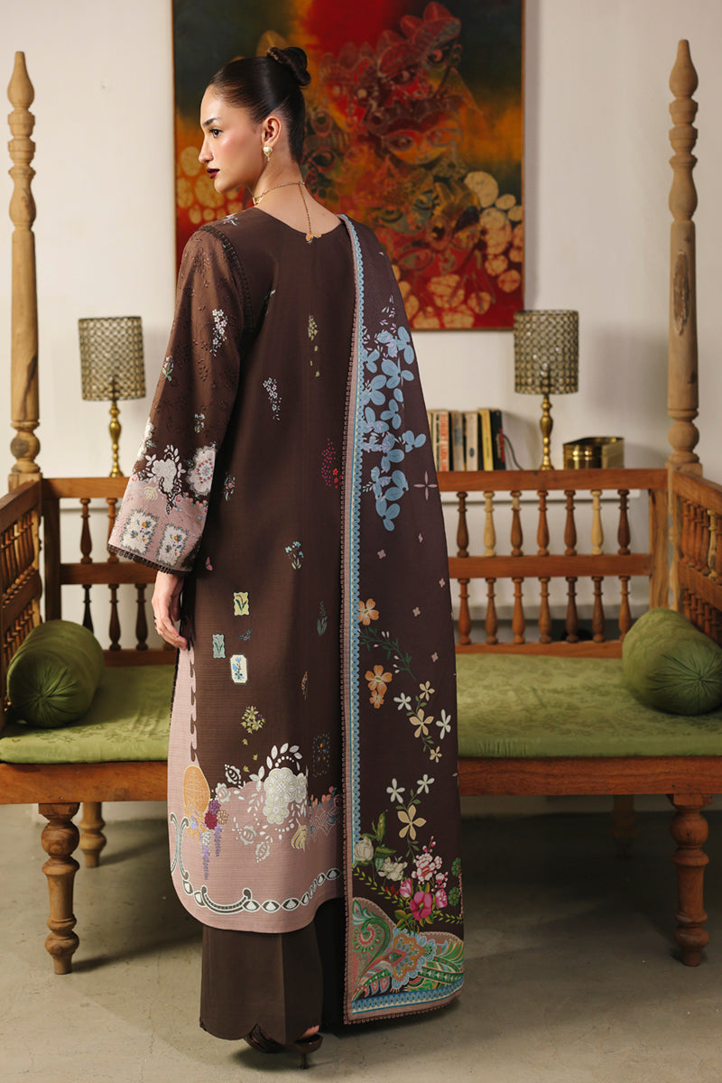 Qalamkar | Q Print winter | QW-09 (B) RABELLA