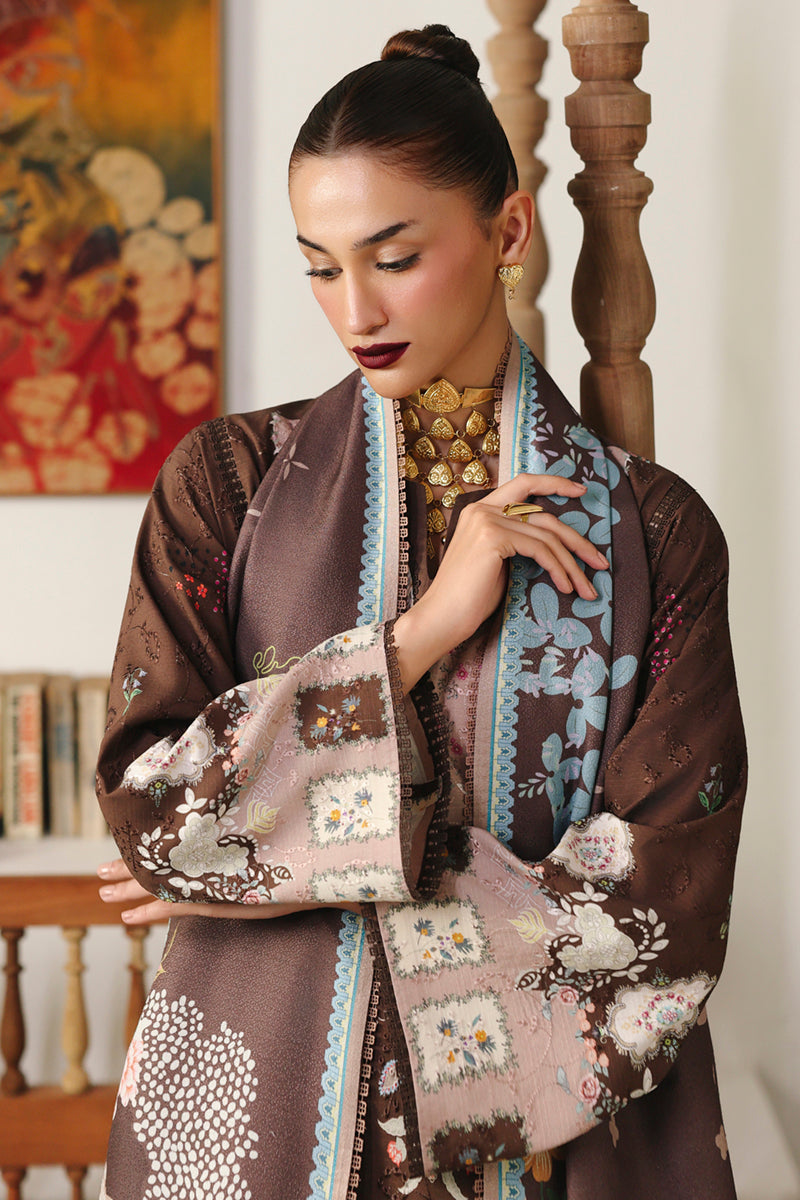 Qalamkar | Q Print winter | QW-09 (B) RABELLA
