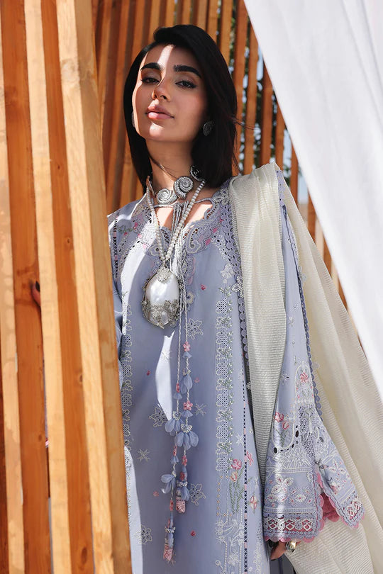 QALAMKAR | SAHIL LUXURY LAWN | ZAYNA