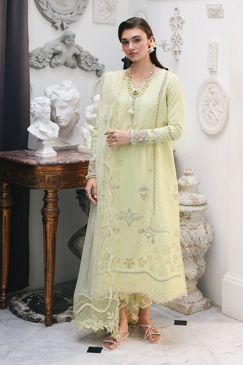 QALAMKAR | QLINE LAWN DROP 1 | MOONSTONE