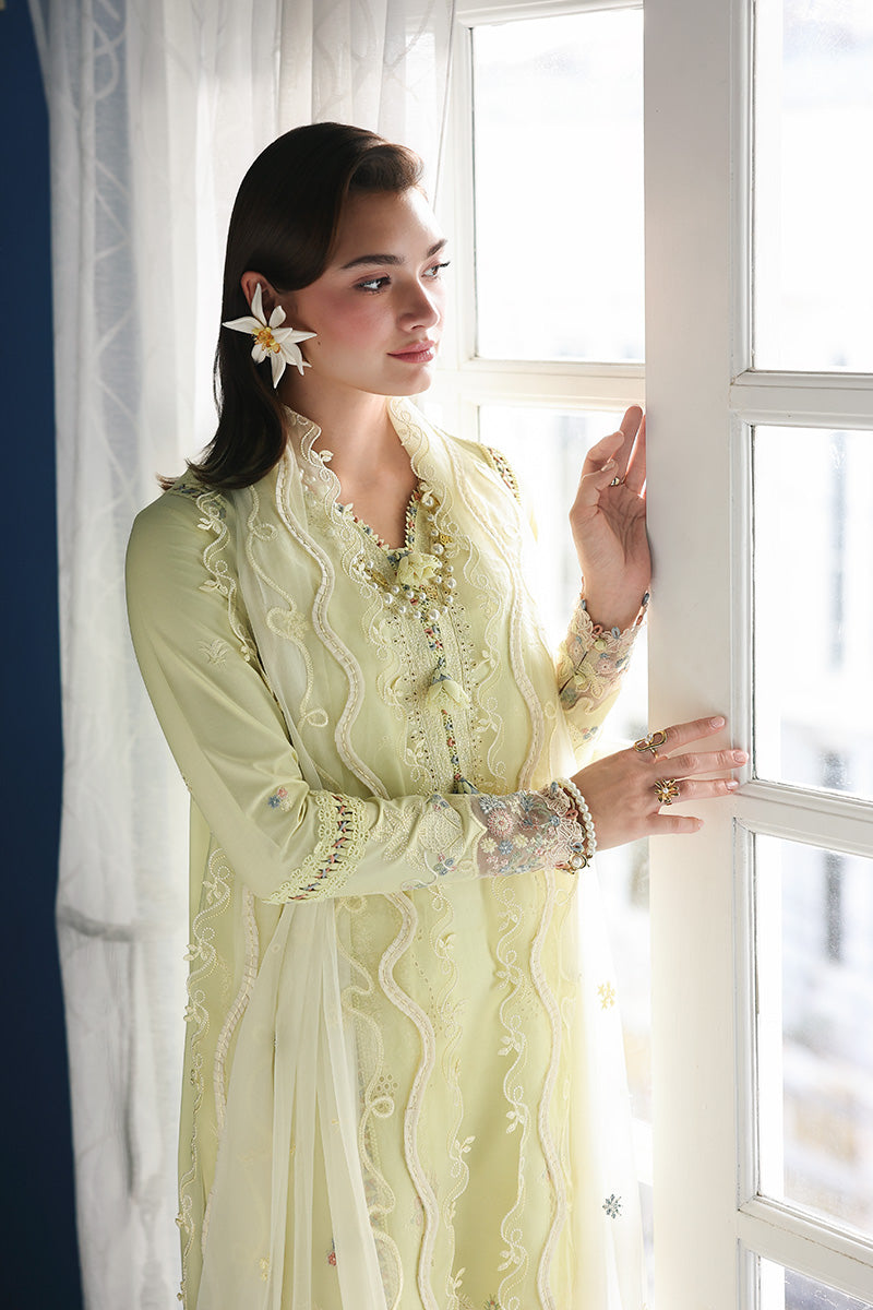 QALAMKAR | QLINE LAWN DROP 1 | MOONSTONE