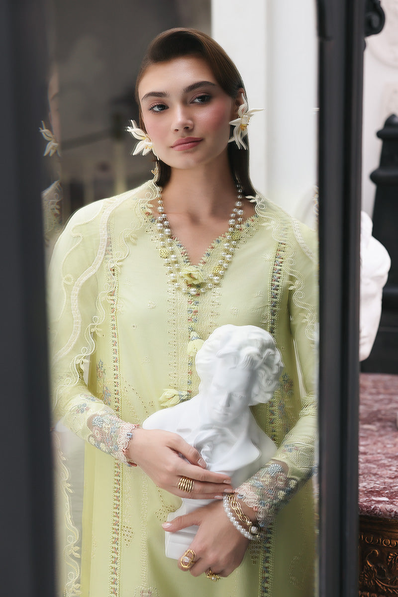 QALAMKAR | QLINE LAWN DROP 1 | MOONSTONE