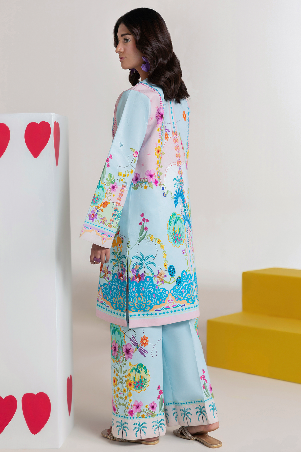 Raj Bari | Amal Summer Prints 2Pc Unstitched Cord | 04