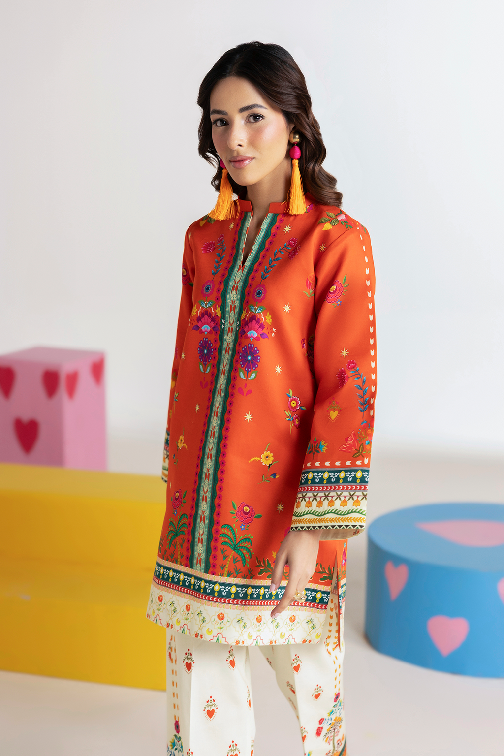 Raj Bari | Amal Summer Prints 2Pc Unstitched Cord | 03