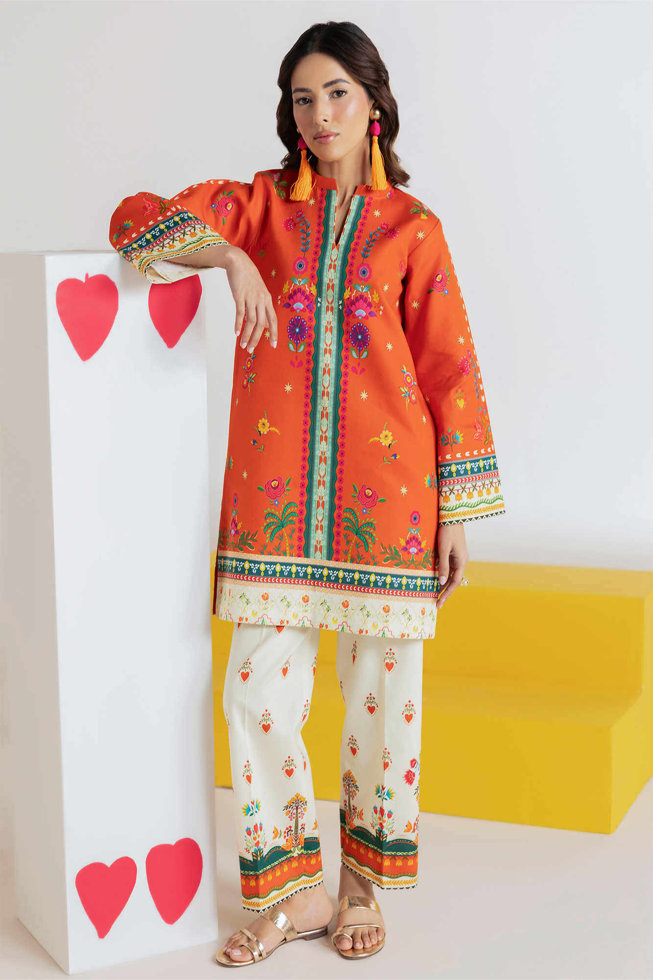 Raj Bari | Amal Summer Prints 2Pc Unstitched Cord | 03