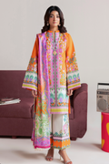 Raj bari | Amal Summer Prints 3Pc Unstitched | 07