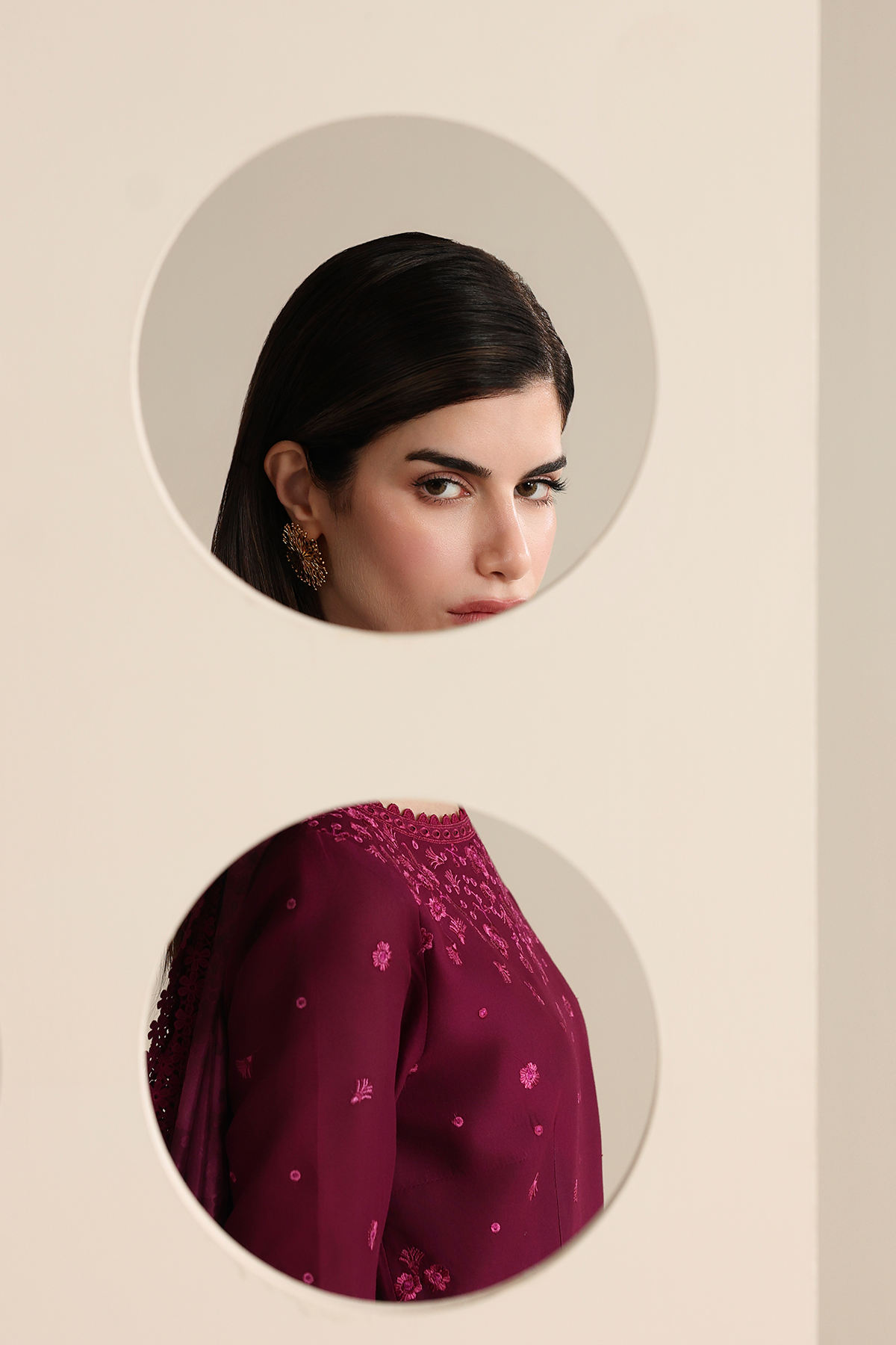 Jazmin | Iris Embroidered Lawn | IL26-D02