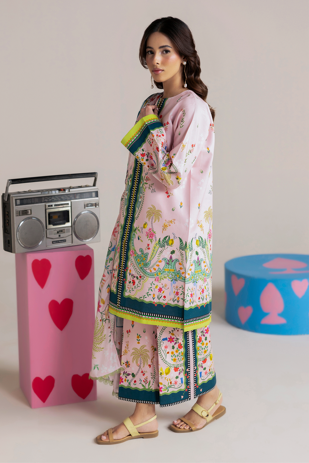 Raj bari | Amal Summer Prints 3Pc Unstitched | 10