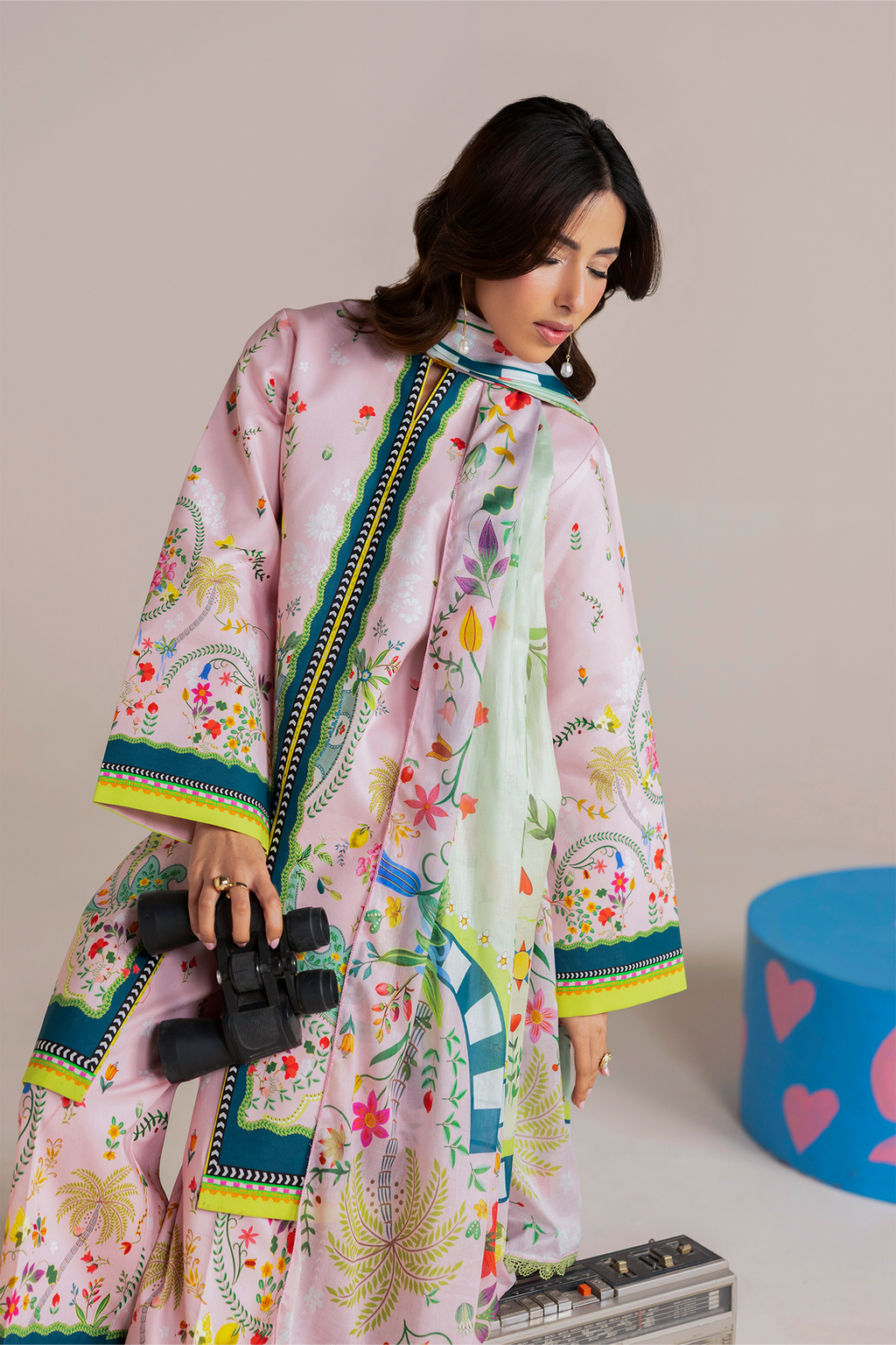 Raj bari | Amal Summer Prints 3Pc Unstitched | 10
