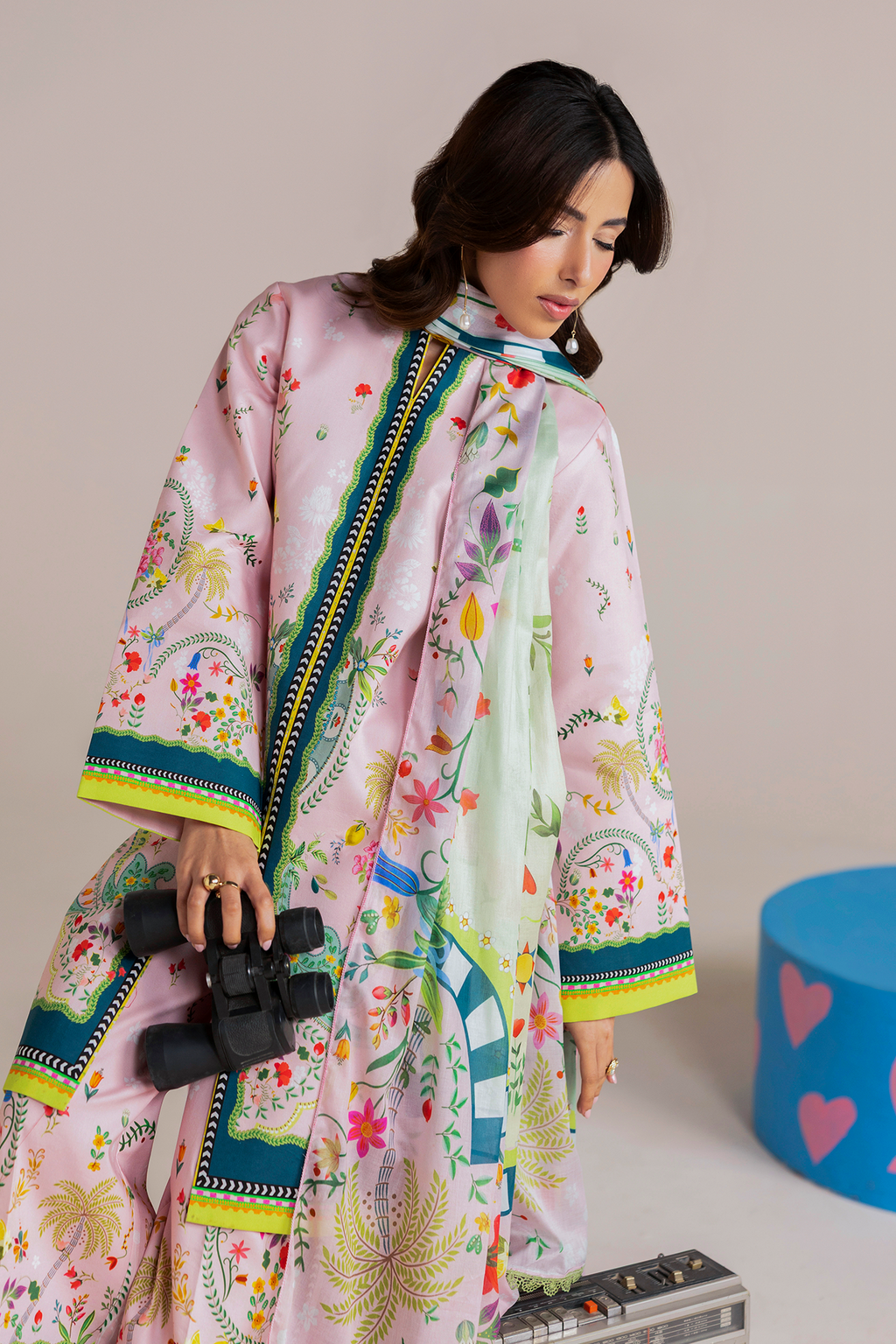 Raj bari | Amal Summer Prints 3Pc Unstitched | 10