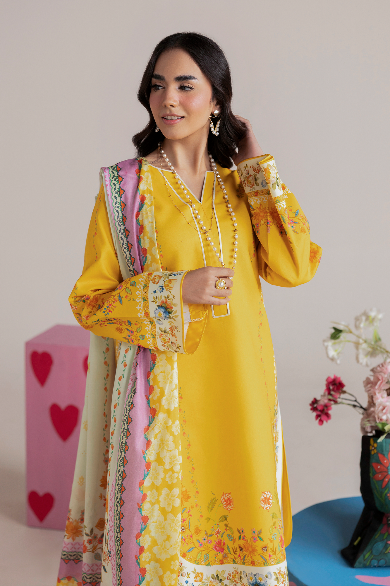 Raj bari | Amal Summer Prints 3Pc Unstitched | 05