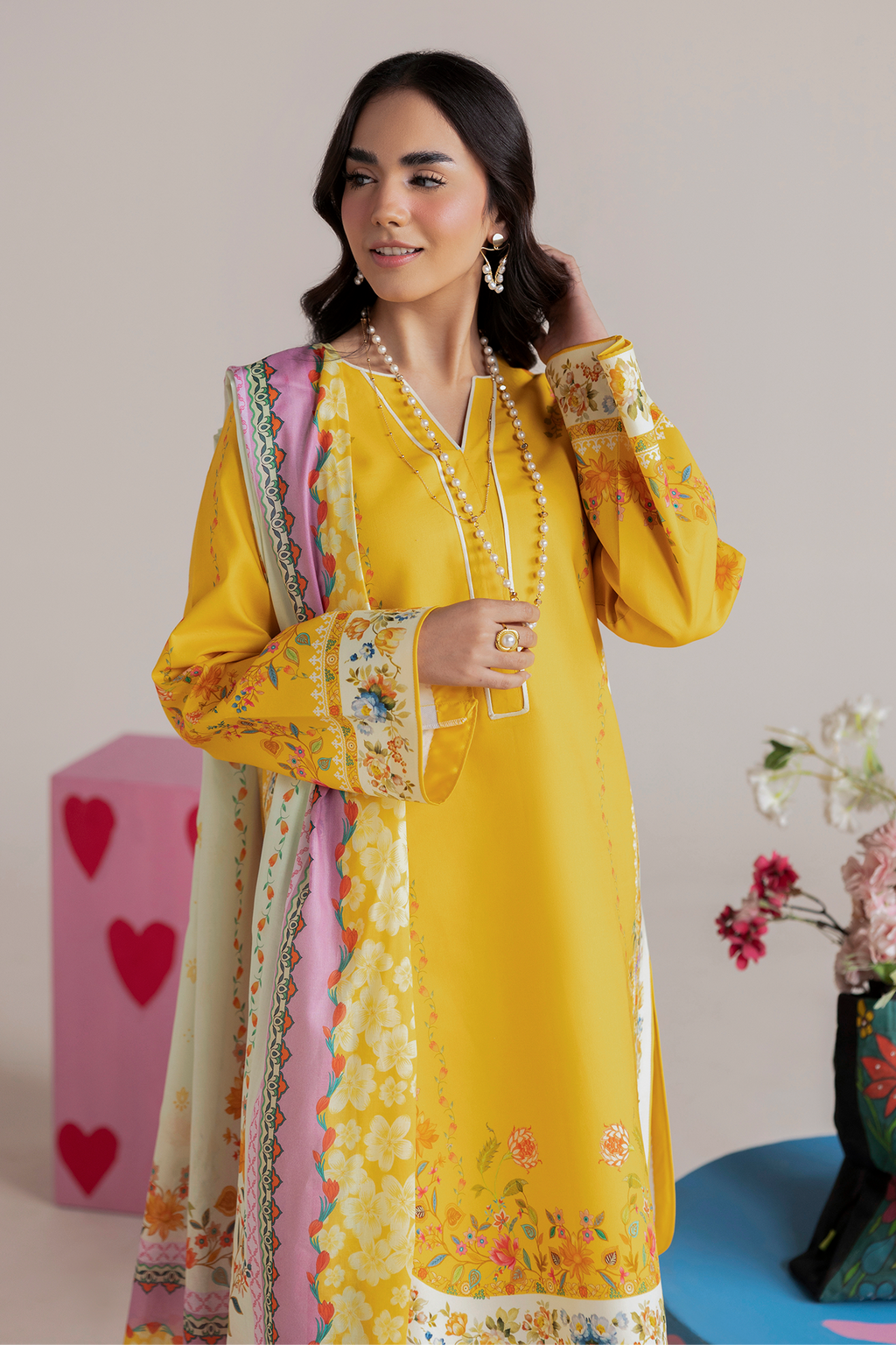 Raj bari | Amal Summer Prints 3Pc Unstitched | 05