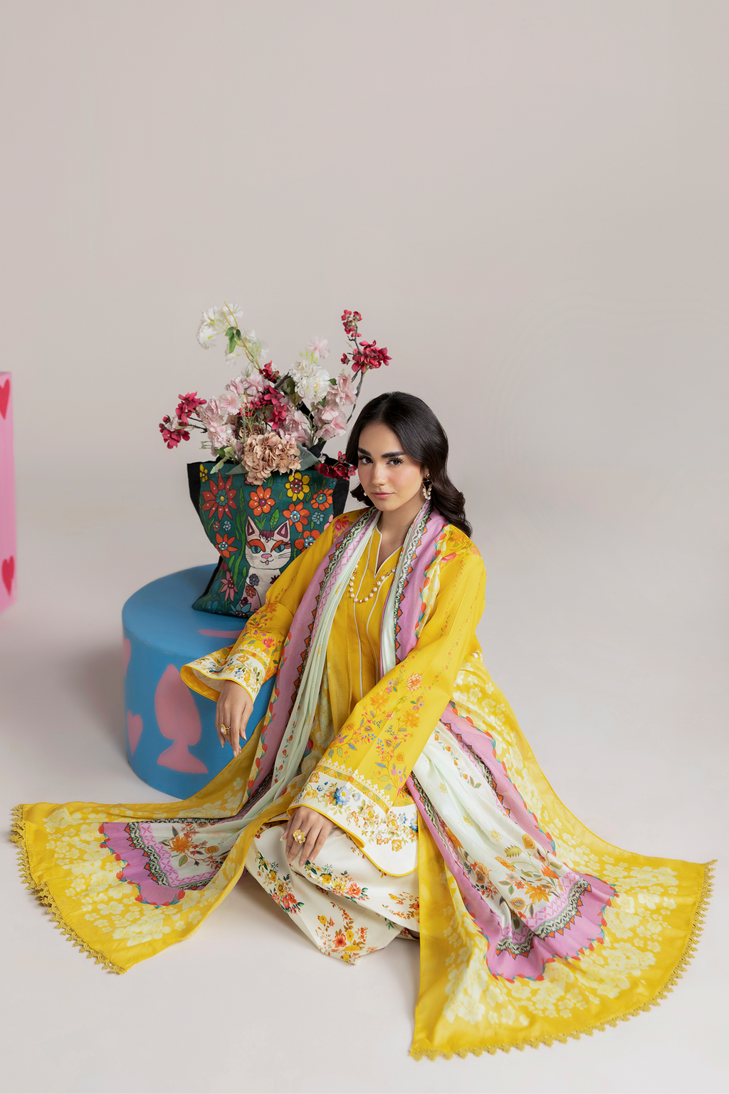 Raj bari | Amal Summer Prints 3Pc Unstitched | 05