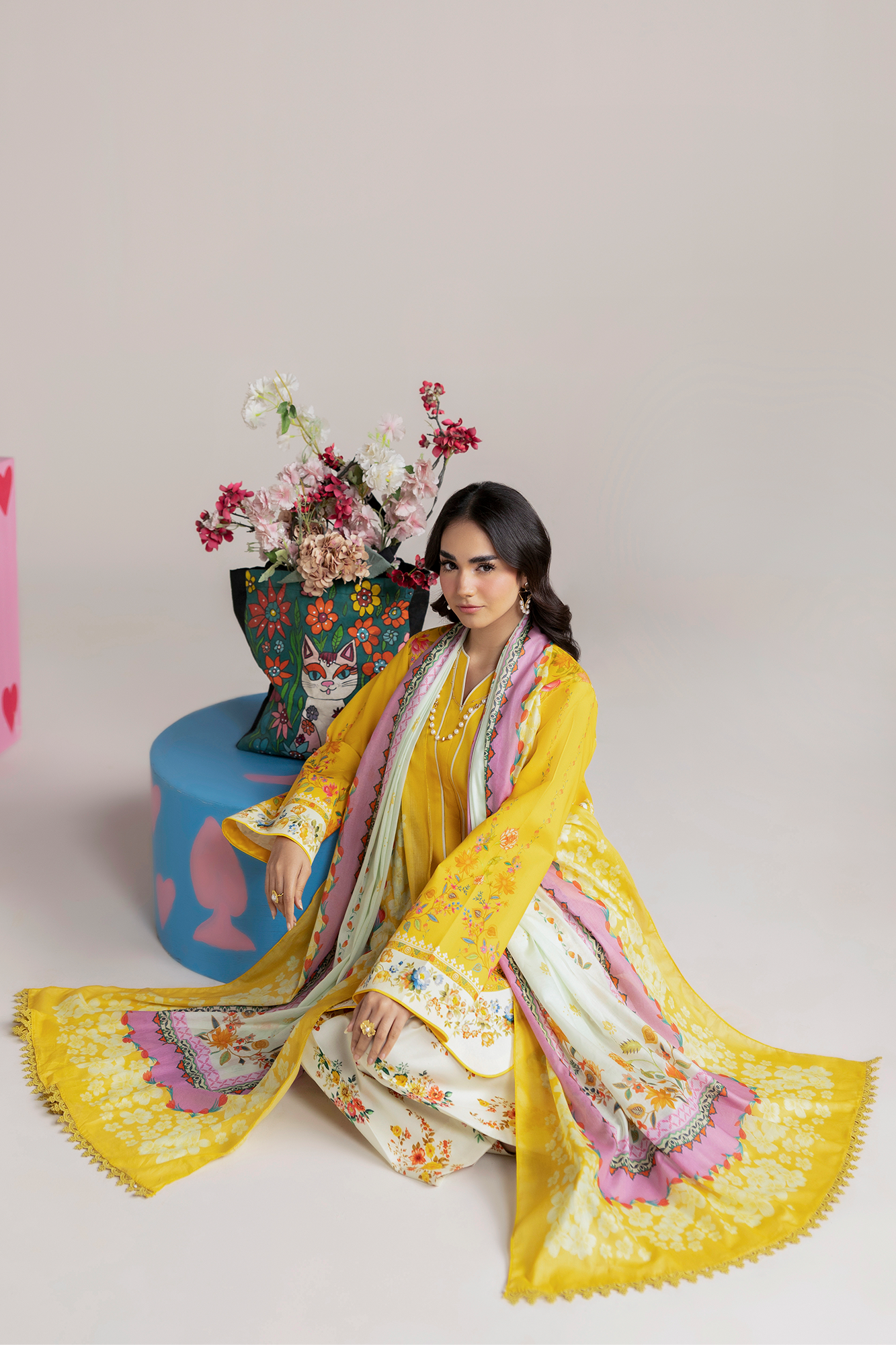 Raj bari | Amal Summer Prints 3Pc Unstitched | 05
