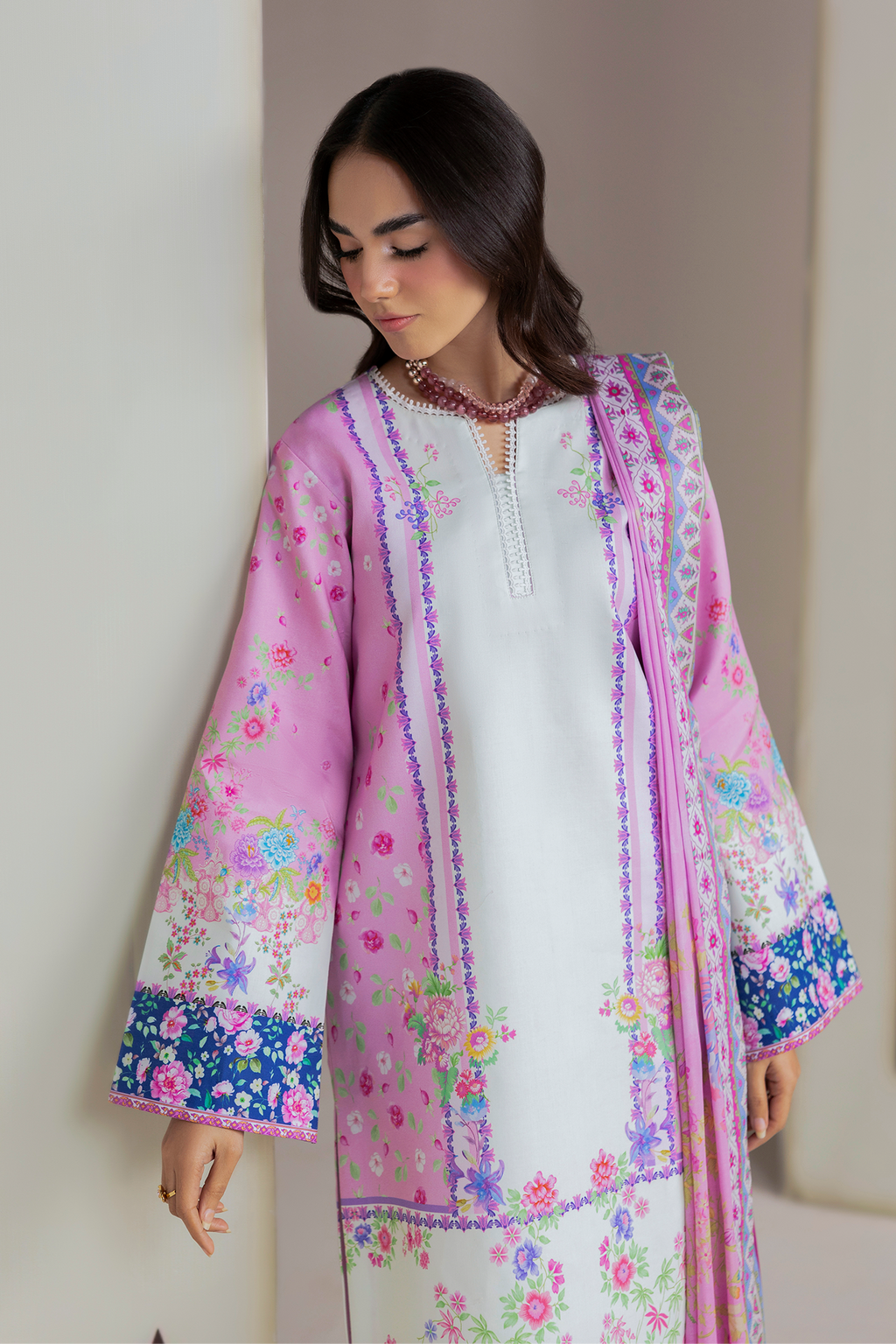 Raj bari | Amal Summer Prints 3Pc Unstitched | 14