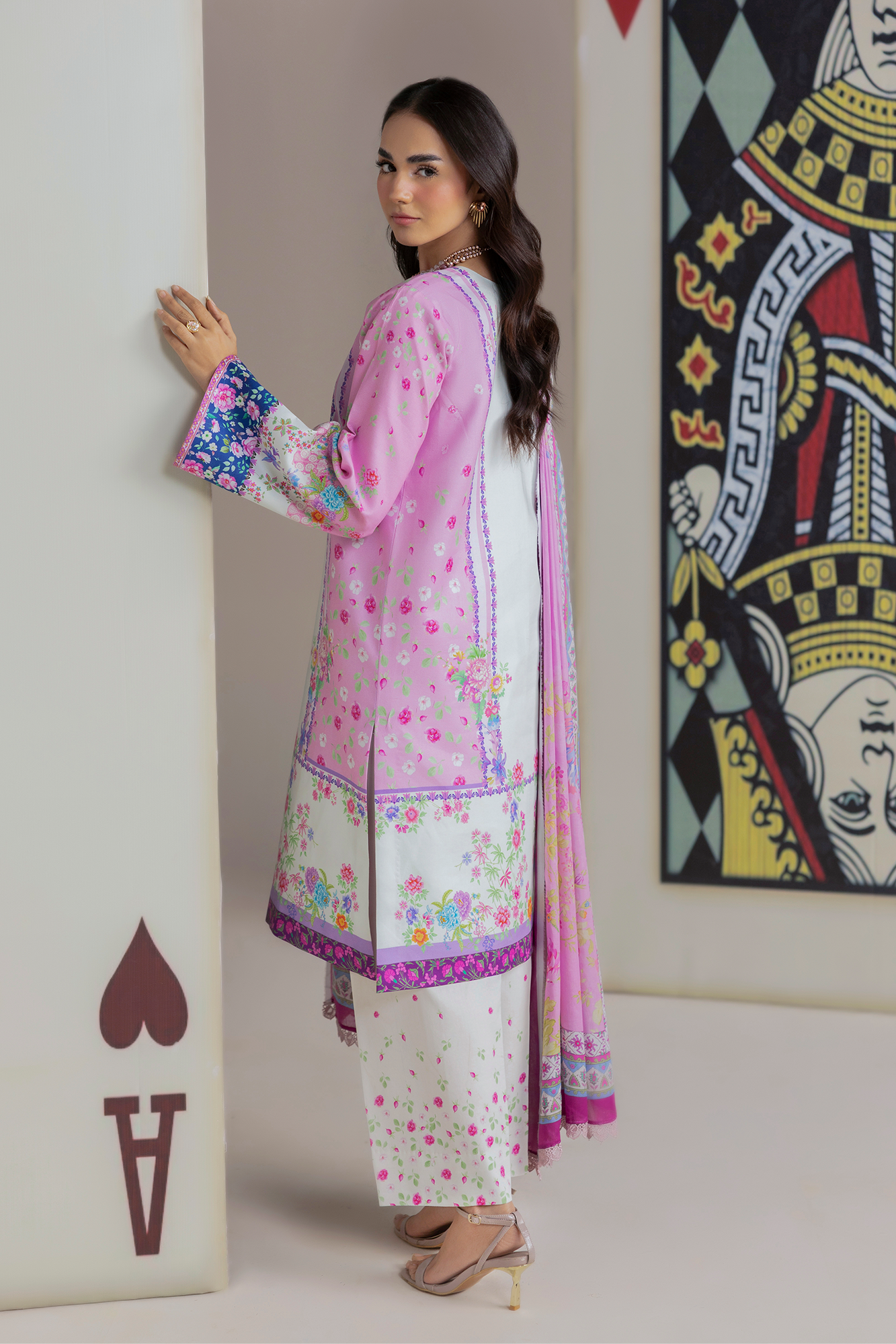 Raj bari | Amal Summer Prints 3Pc Unstitched | 14