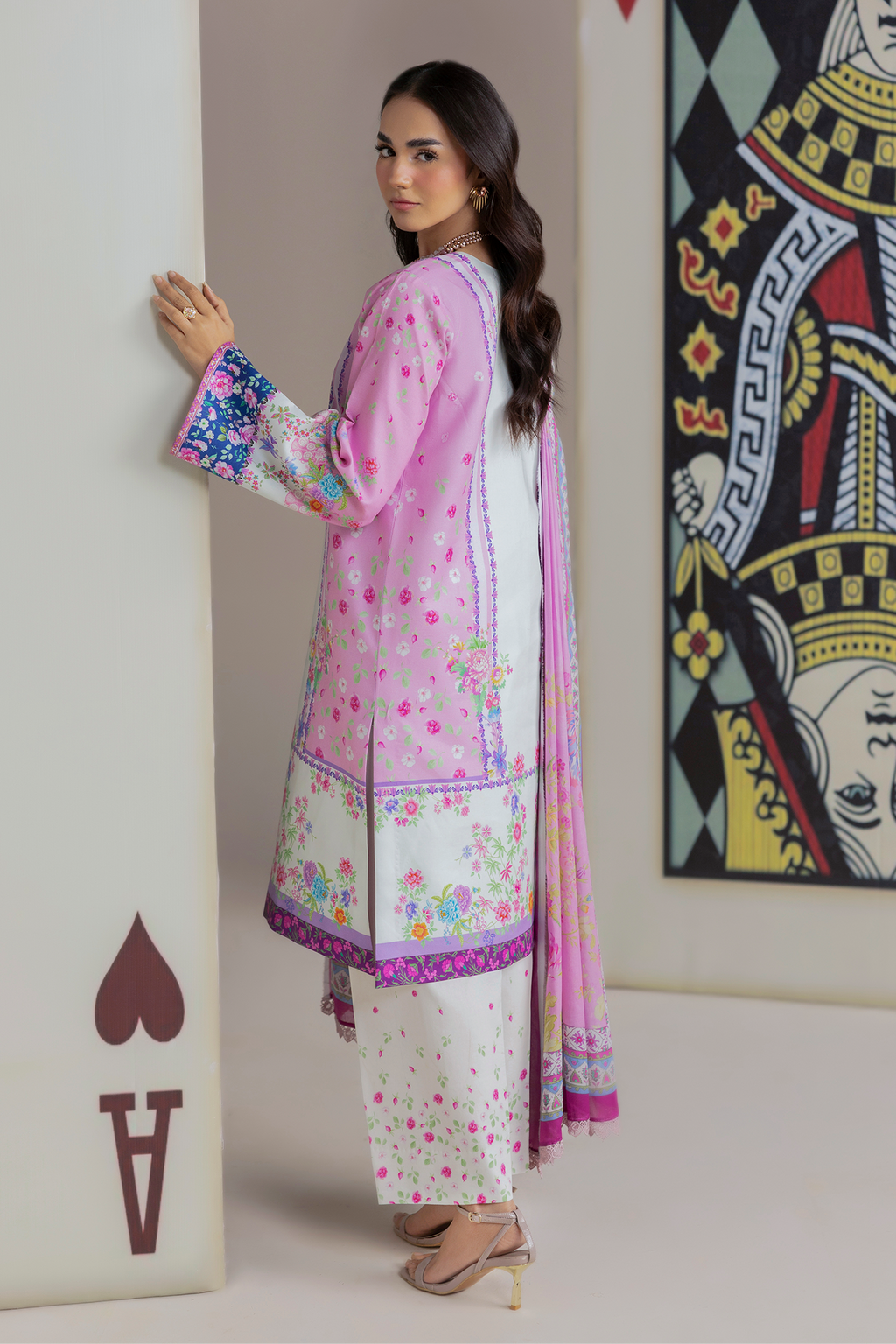 Raj bari | Amal Summer Prints 3Pc Unstitched | 14