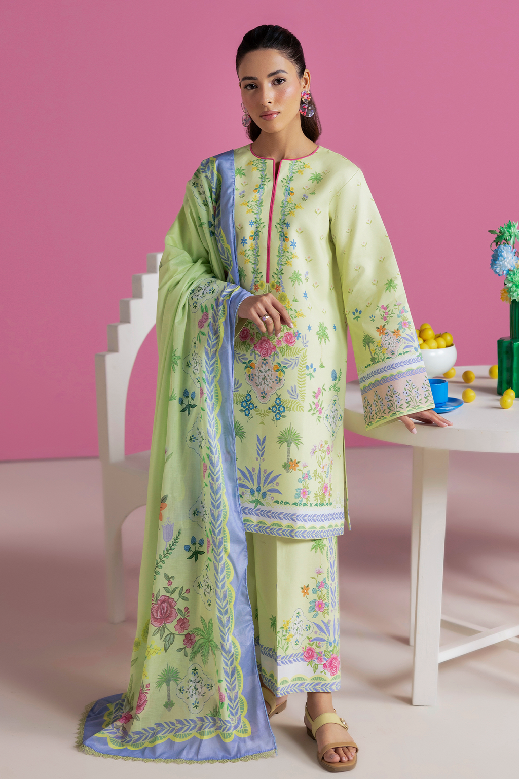Raj bari | Amal Summer Prints 3Pc Unstitched | 06