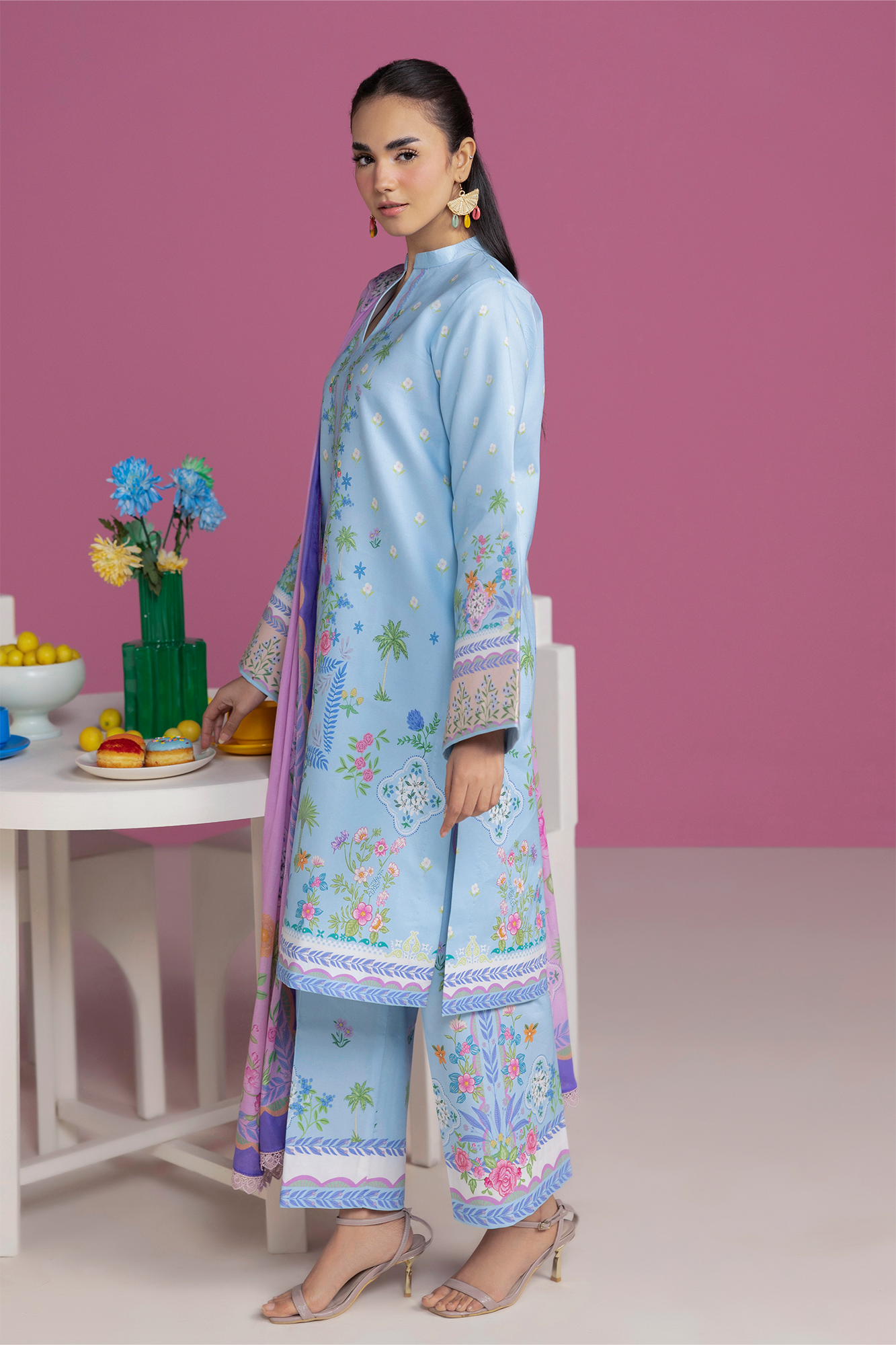 Raj bari | Amal Summer Prints 3Pc Unstitched | 11