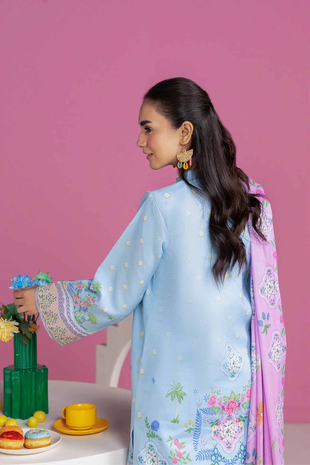 Raj bari | Amal Summer Prints 3Pc Unstitched | 11