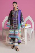 Raj bari | Amal Summer Prints 3Pc Unstitched | 12