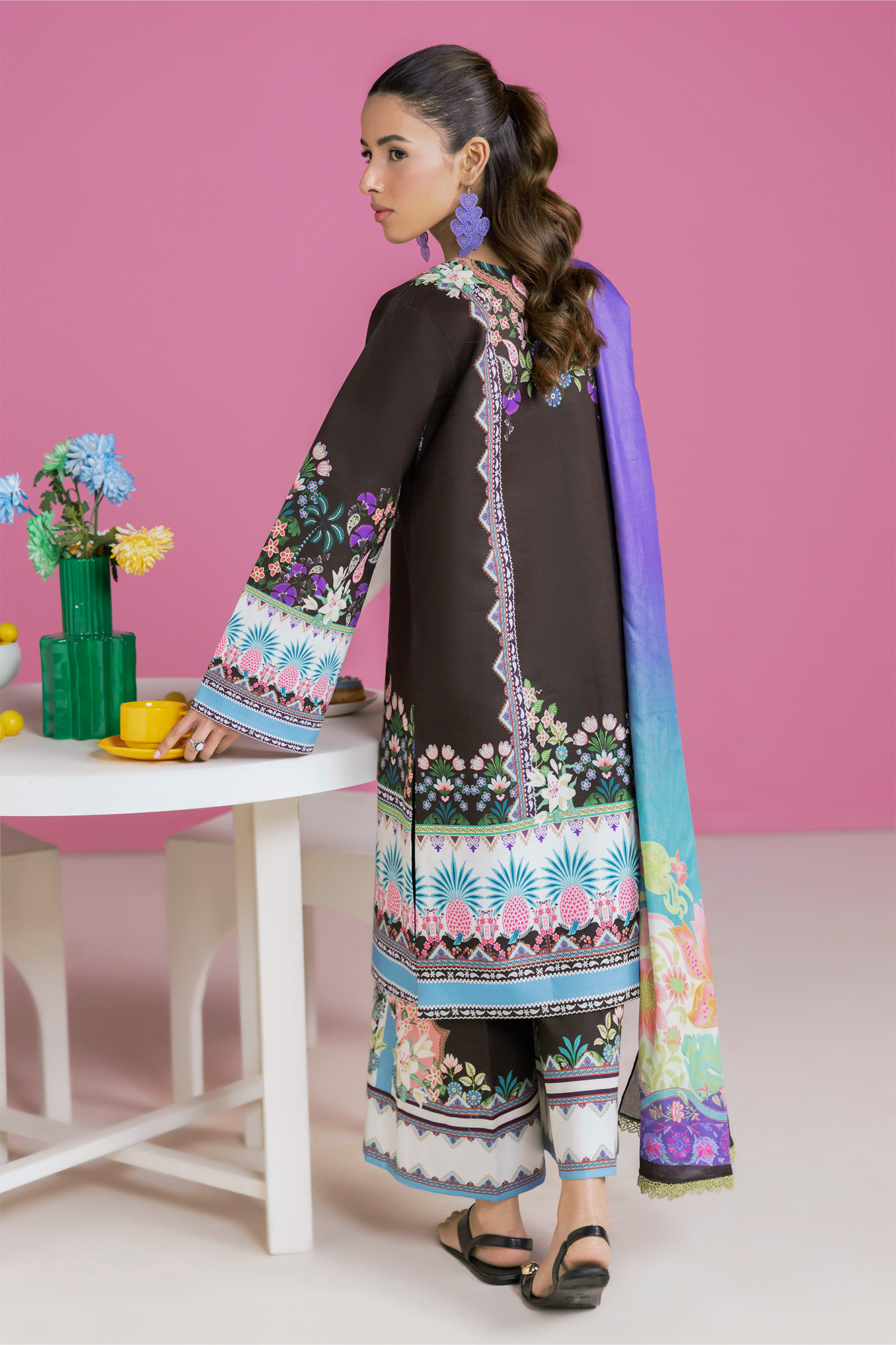 Raj bari | Amal Summer Prints 3Pc Unstitched | 12