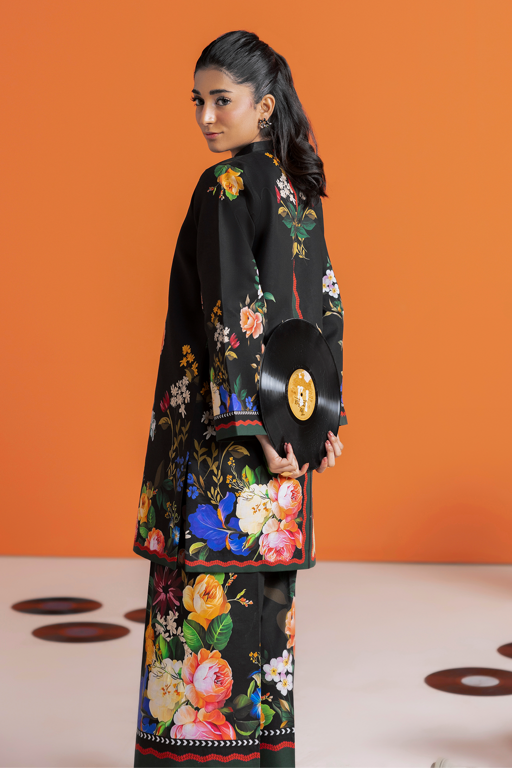Raj Bari | Amal Summer Prints 2Pc Unstitched Cord | 02